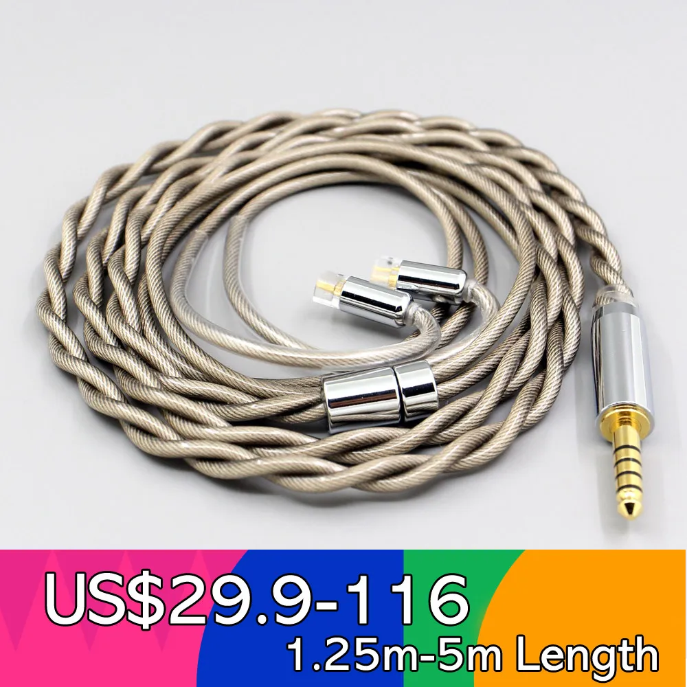 

Type6 756 core 7n Litz OCC Silver Plated Earphone Cable For UE11 UE18 pro QDC Gemini Gemini-S Anole V3-C V3-S V6-C LN007844