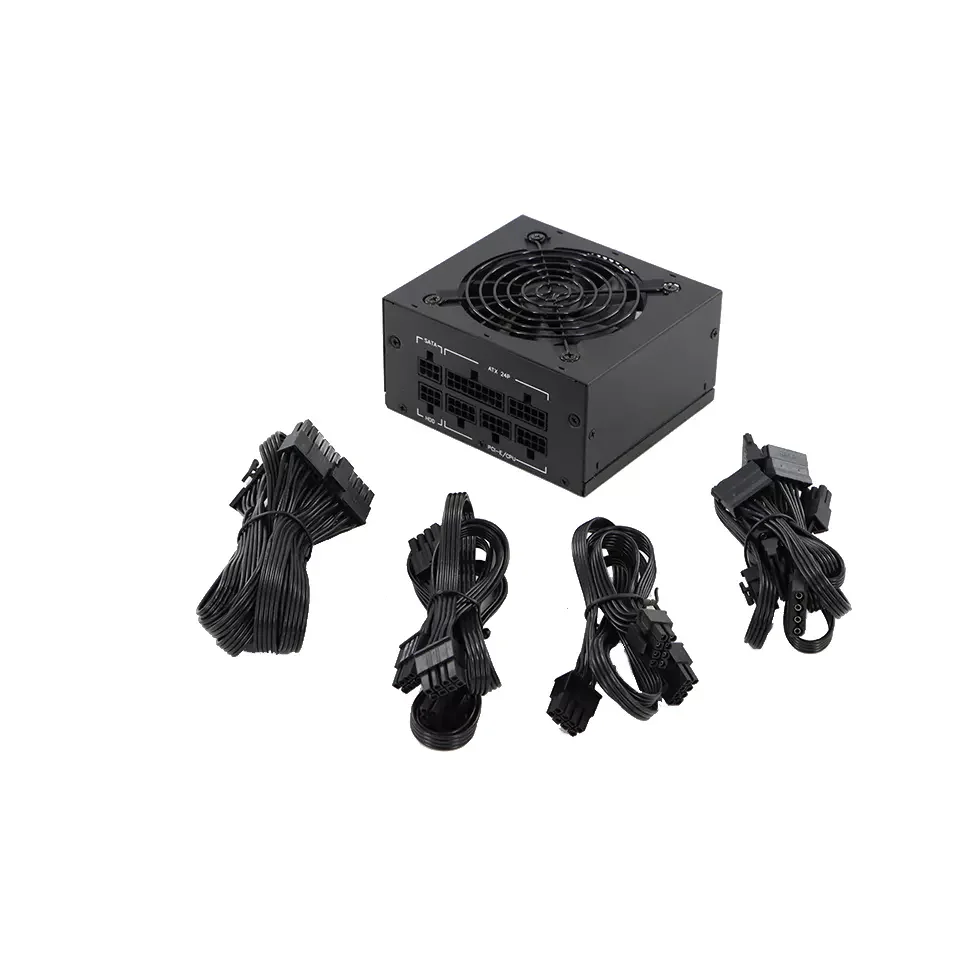 Fonte de Alimentação Sfx para pc Gamer Estojo Psu Totalmente Modular Sfx l Fontes de Alimentação 750w 600w