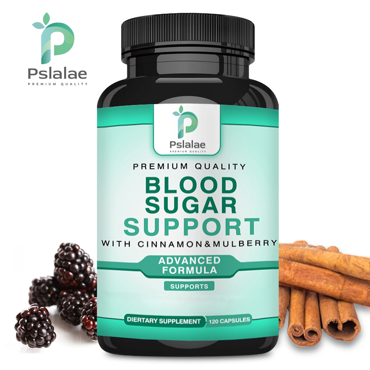 Blood Sugar Support - with Vitamin C, Gymnema Sylvestre, Alpha Lipoic Acid, Cinnamon, Cayenne - 120 Capsules