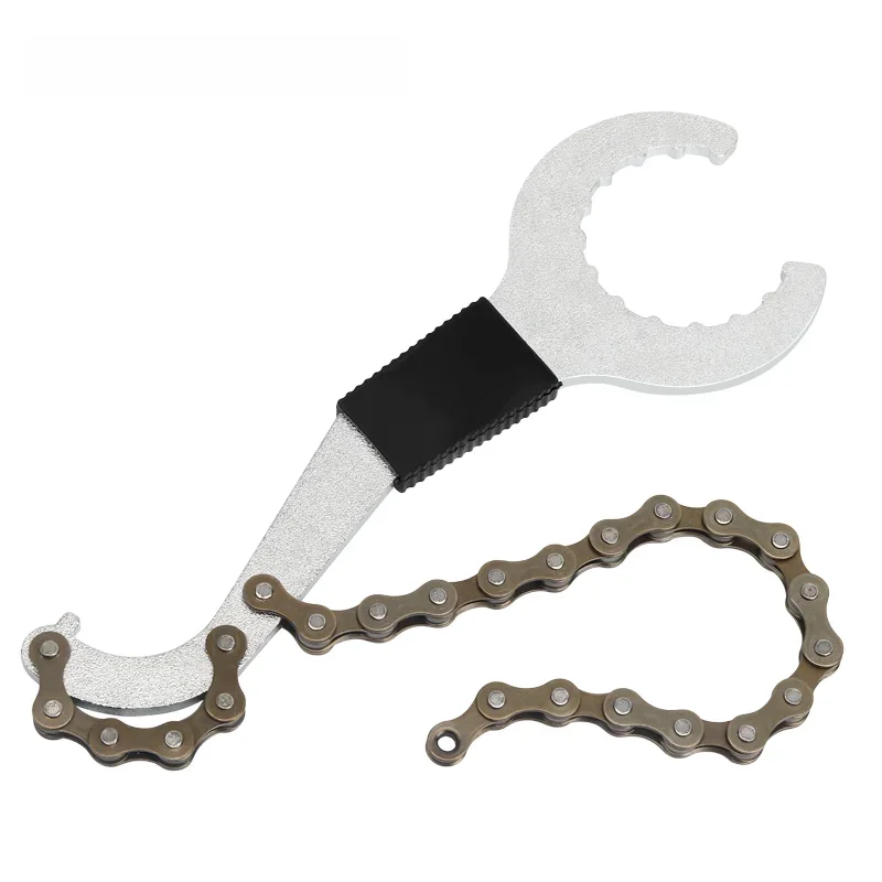 AliExpress riderace Bicycle Cassette Flywheel Removal Tool with Chain Whip Sprocket Wrench Bike Bottom Bracket Remover BB Spanner MTB Repair Tools