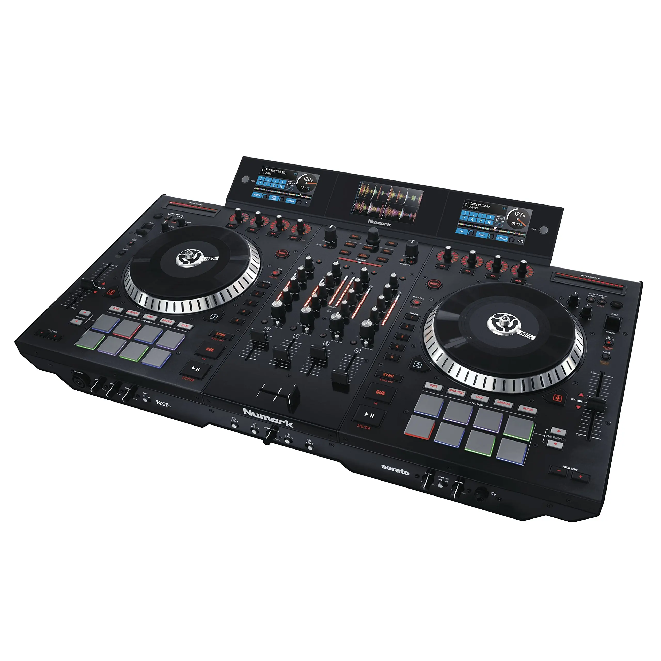 New Discounts Sales Numark NS7II 4-Channel Motorized DJ Controller and Mixer