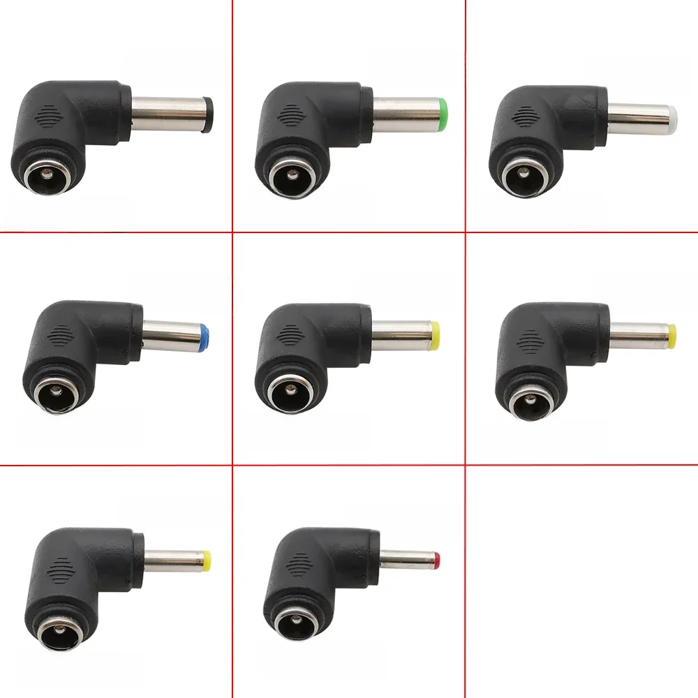 Prise femelle vers mâle, DC 5.5x2.1mm à 6.0x4.4mm, 6.3x3.0mm, 5.5x2.5mm, 5.5x1.7mm, 4.8x1.7mm, 4.0x1.7mm, 5 pièces, 2 pièces, 1 pièces connecteur d'alimentation