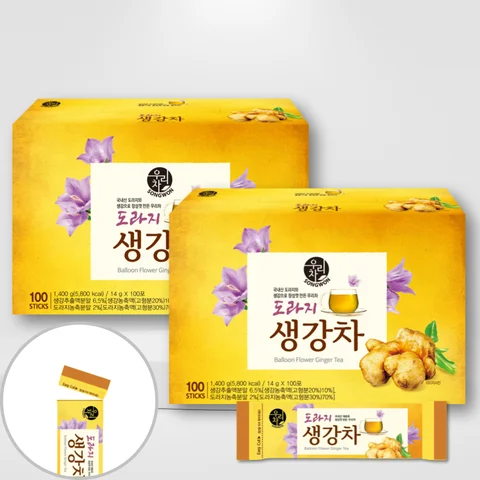 송원 우리차 도라지 생강차 100Tx2개
