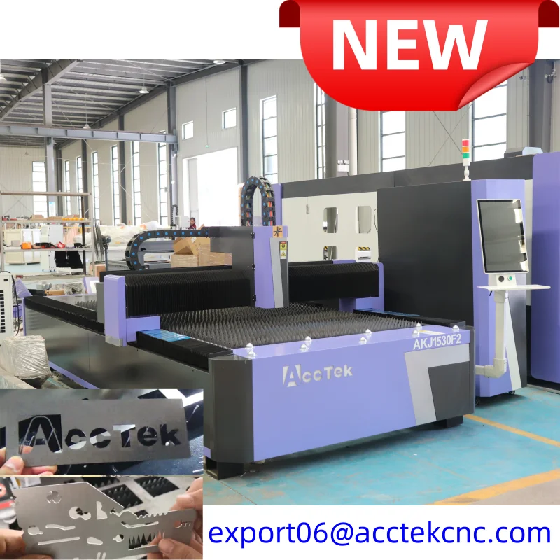 

Acctek Cypcut Low Price Iron Steel Metal 1500W 2000W 3000W Fiber Laser Cutting Machine CNC Laser Cutter