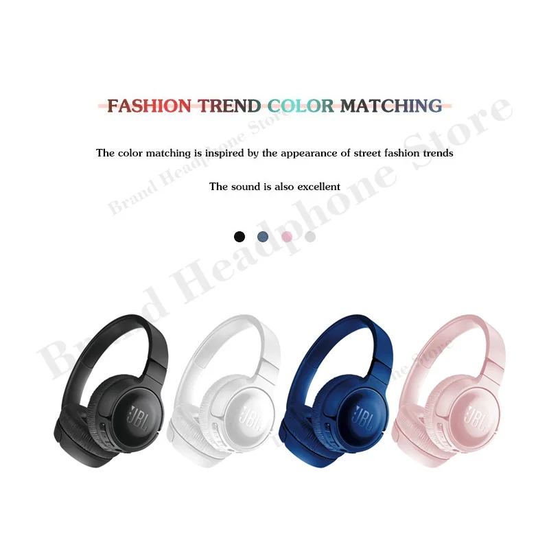 Original JBL Tune 660NC Wireless On-Ear Headphones Bluetooth Noise Cancelling Earphone Gaming Sport Headset Handsfree T660NC