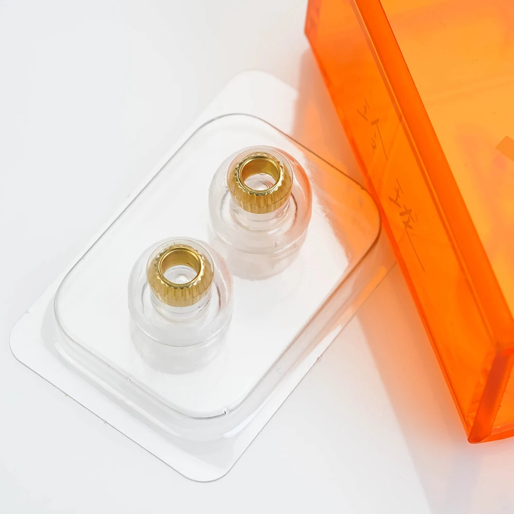 BGVP Auricolari in silicone squisito Auricolari in silicone liquido in rame privo di ossigeno Delicati sulla pelle Prevenire la distorsione Nessuna perdita