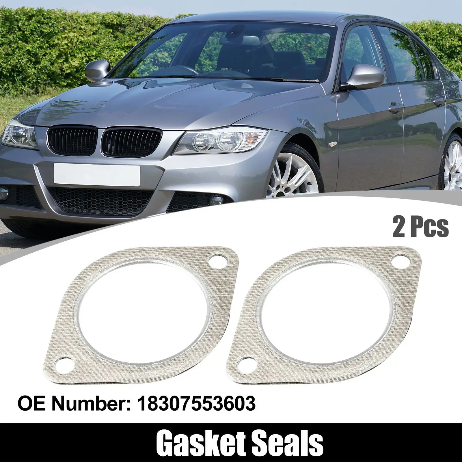 Applicable to BMW 1 Series 3 Series 7 Series X6 Z4 E82 E90 E93 E92 F02 E71 E89 Exhaust pipe gasket sealing ring OE 18307553603