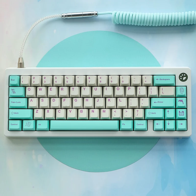 Imagem -06 - Gmk Analog Dreams Keycaps Perfil Cereja Pbt Dye Sublimation Teclado Mecânico 6u 6.25u 7u Espaço Inglês Japonês