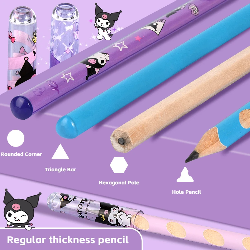 Sanrio Stiftkappe, Cartoon-Bleistiftverlängerungshülse, Nibenschutz für Schule, Büro, Studenten, Schreibwaren, Kinder, kreatives Geschenk, Kunstwerkzeug