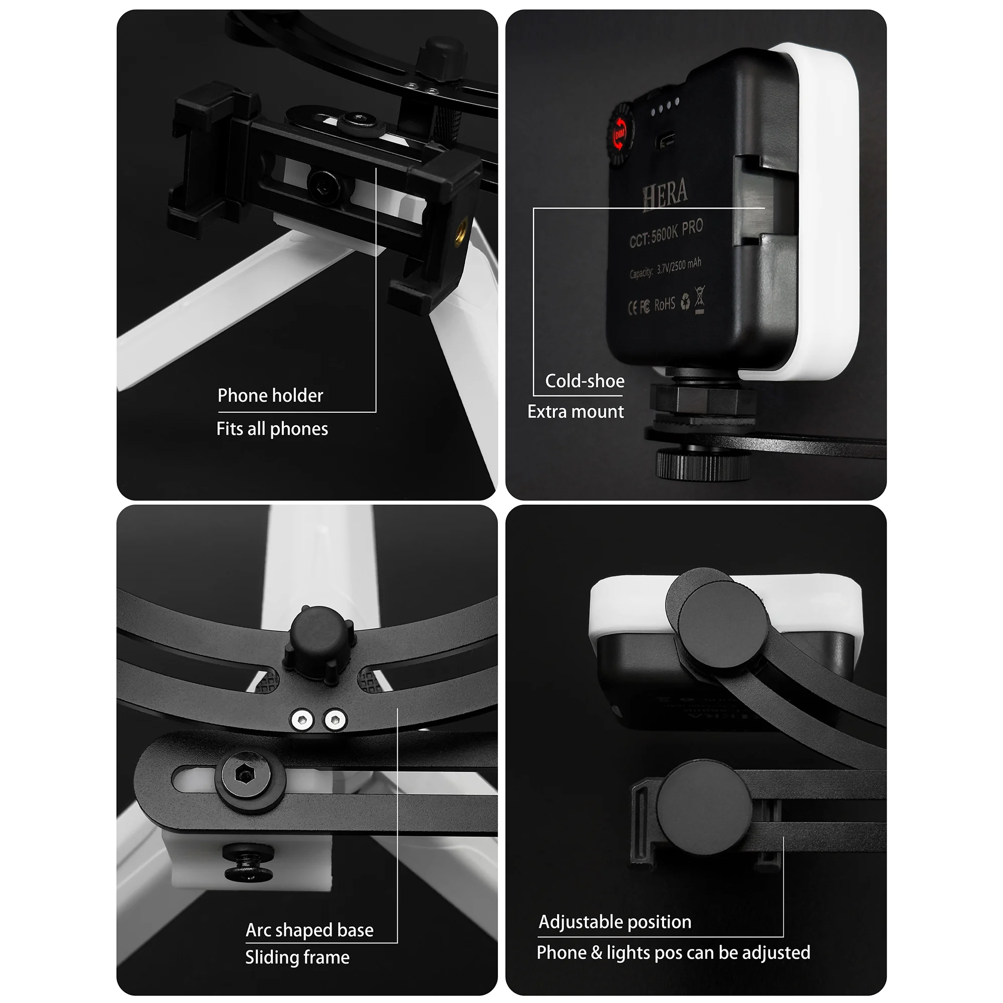 Рисунок 5 - MK-19W светильник для смартфона