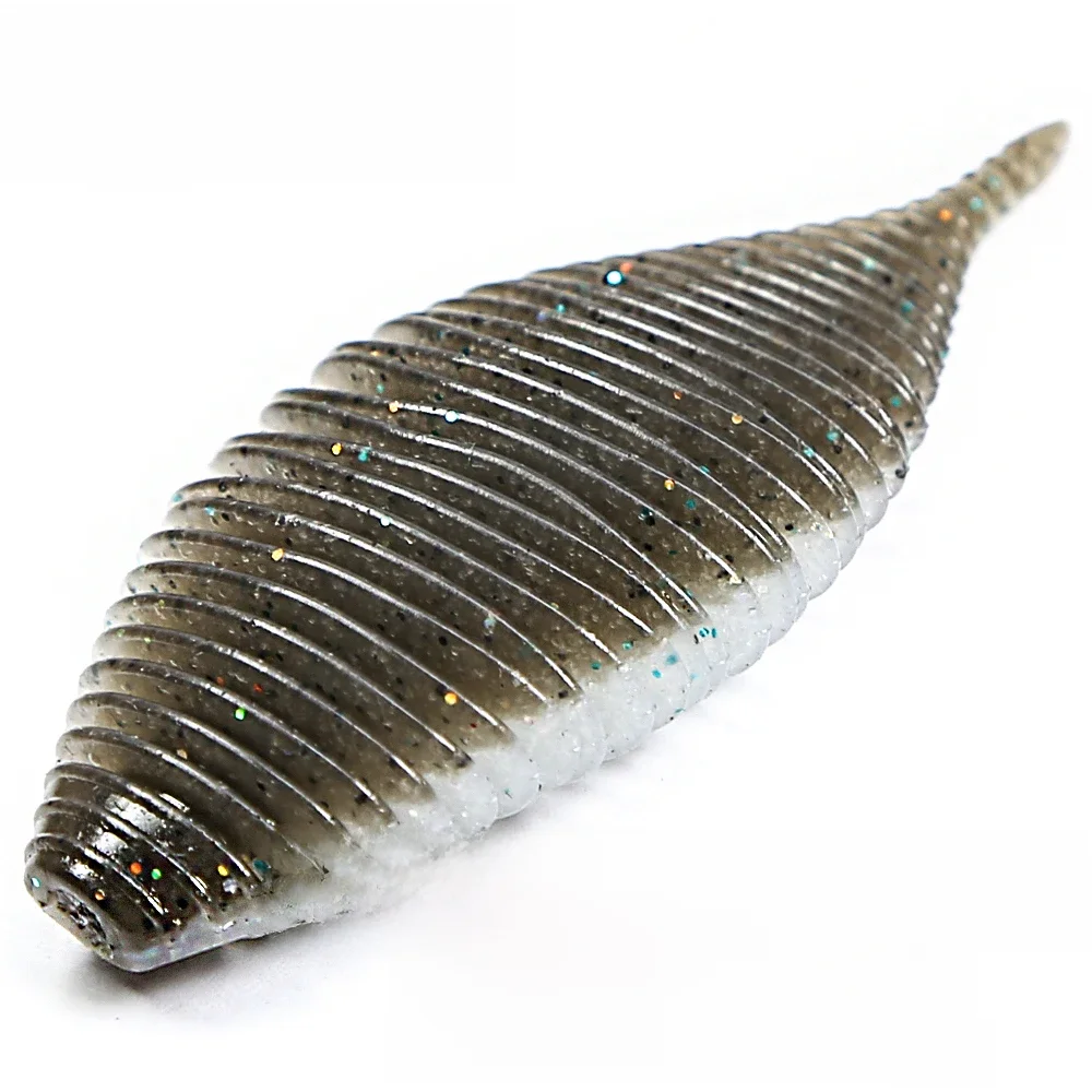 B & U BELLOWS GILL 75/105 leurre de pêche leurre souple alose appâts en Silicone Swinbait Wobblers pour brochet et bar leurre artificiel souple