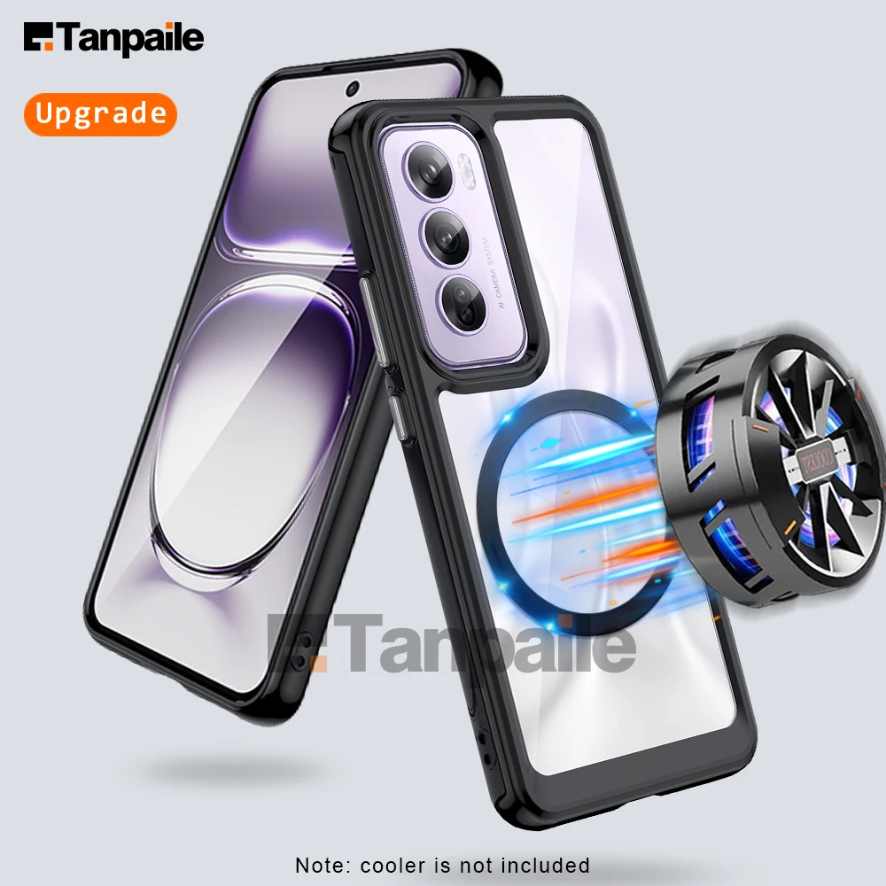 Tanpaile Case For Reno12 Pro FS T Z Lite 11 10 8 7 SE Case Shockproof Minimalist Slim Thin Phone Cover Bumper Casing【Upgrade】