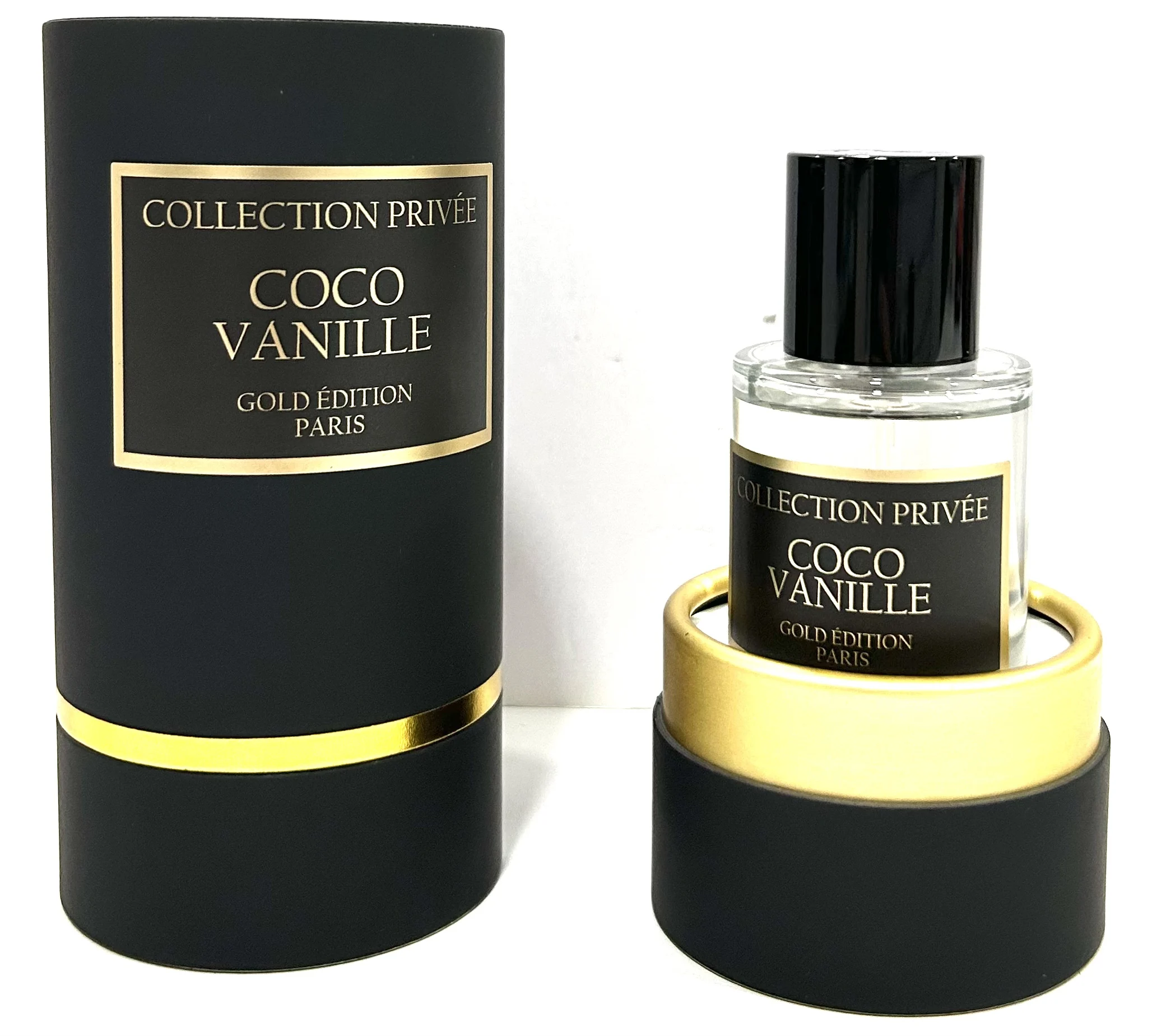 Parfum COCO VANILLE 1Pcs, 2Pcs, 3Pcs, 4Pcs, Collection privée Gold Édition, 50ML, Eau de parfum unisex, Frabriqué en France