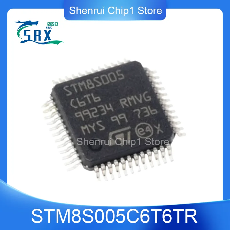 

(10piece) STM8S005C6T6TR 32-bit Microcontroller-MCU LQFP48 IC Chip 100% Brand New Original MCU IC