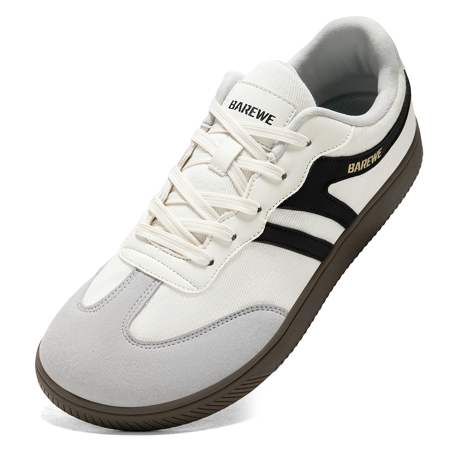 

Модные кроссовки BAREWE с широким носком, унисекс, для ходьбы, на шнуровке, из ткани, нескользящие, повседневные, для женщин и мужчин