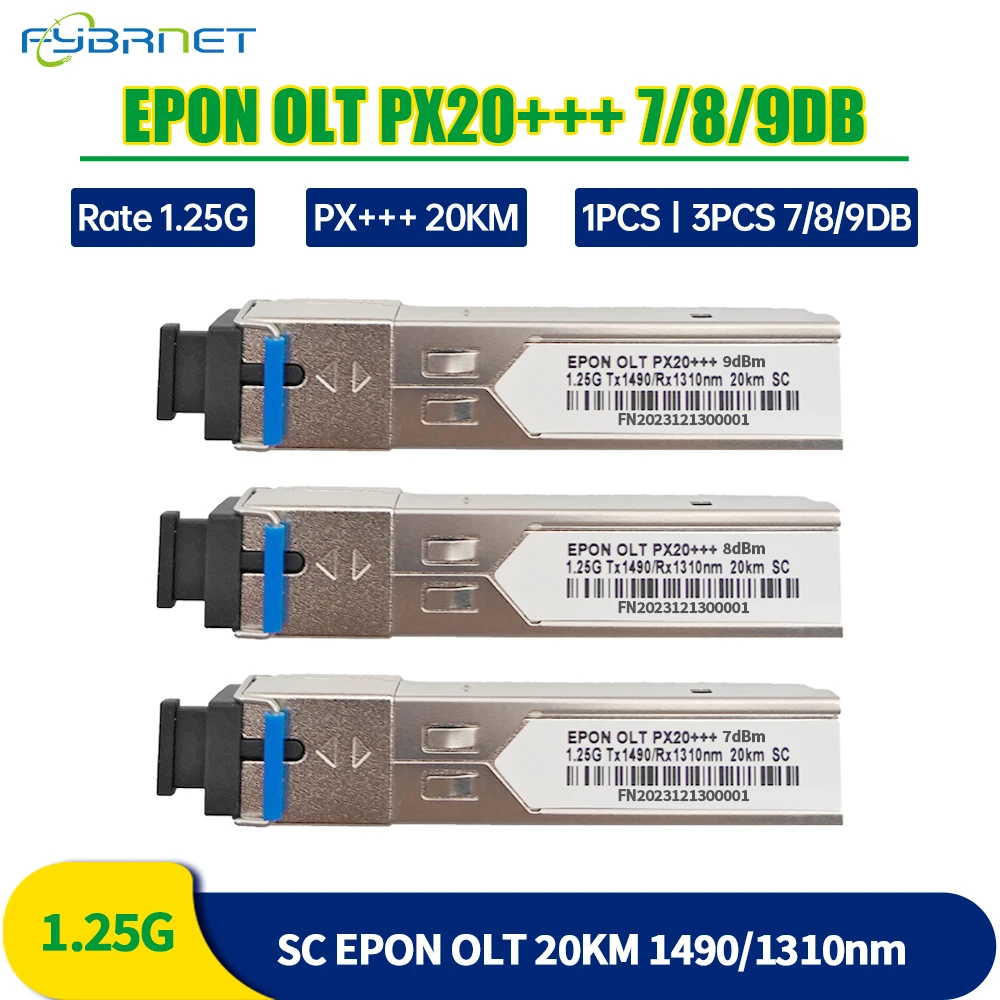 

EPON OLT SFP Module 7/8/9DB SC Port, Compatible with BDCOM TPLINK Ubiquiti HIOSO VSOL Think