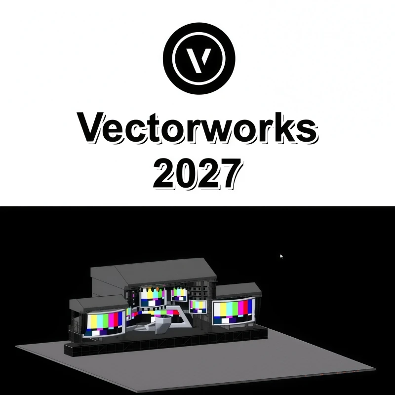 Vectorworks 2027 Full Modules Software Windows Mac CAD 2D 3D Design Architect Spotlight Landmark
