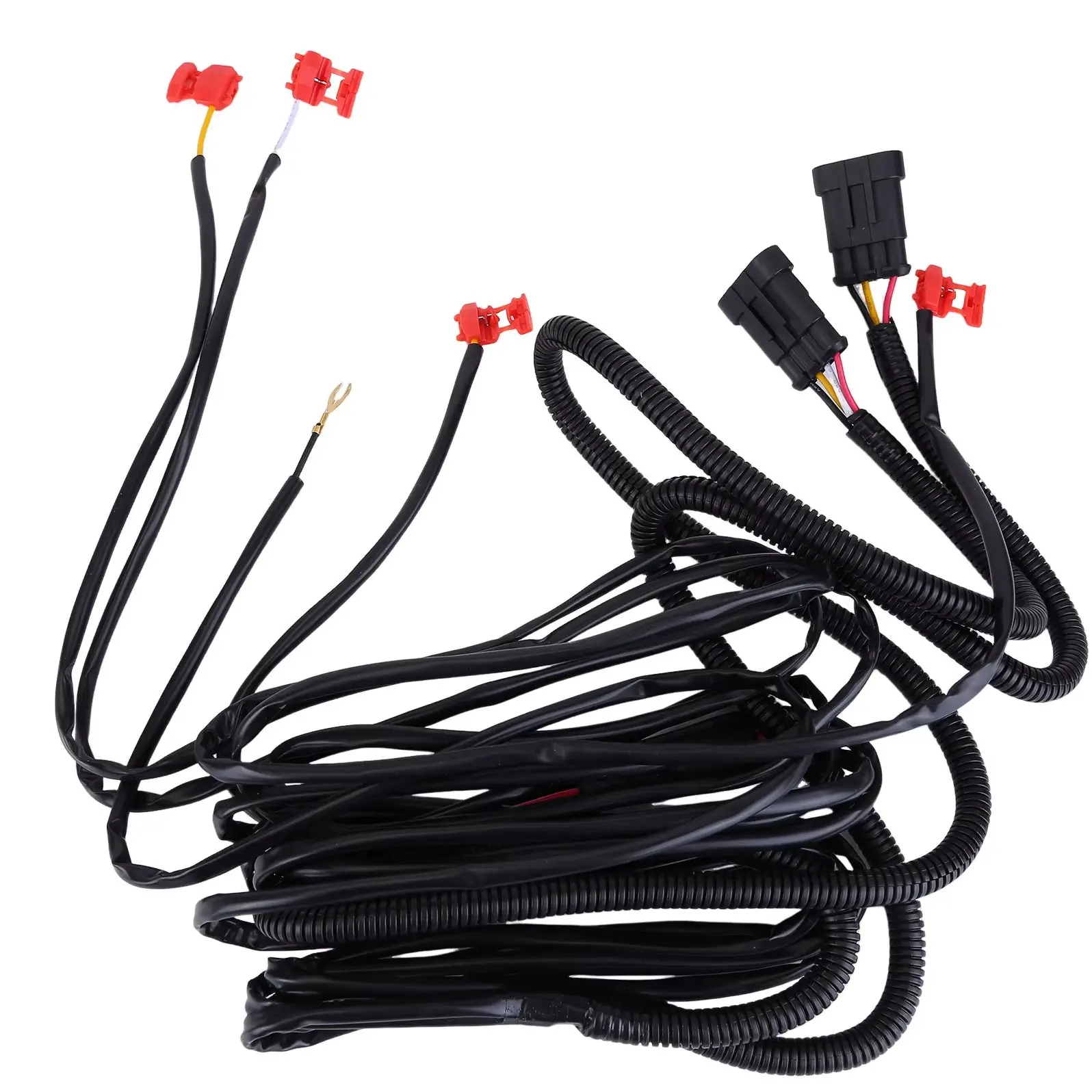 

4 x LED DRL Daytime Running Light Turn Signal Fog Light Lamps Compatible for 2021-2023 Toyota RAV4