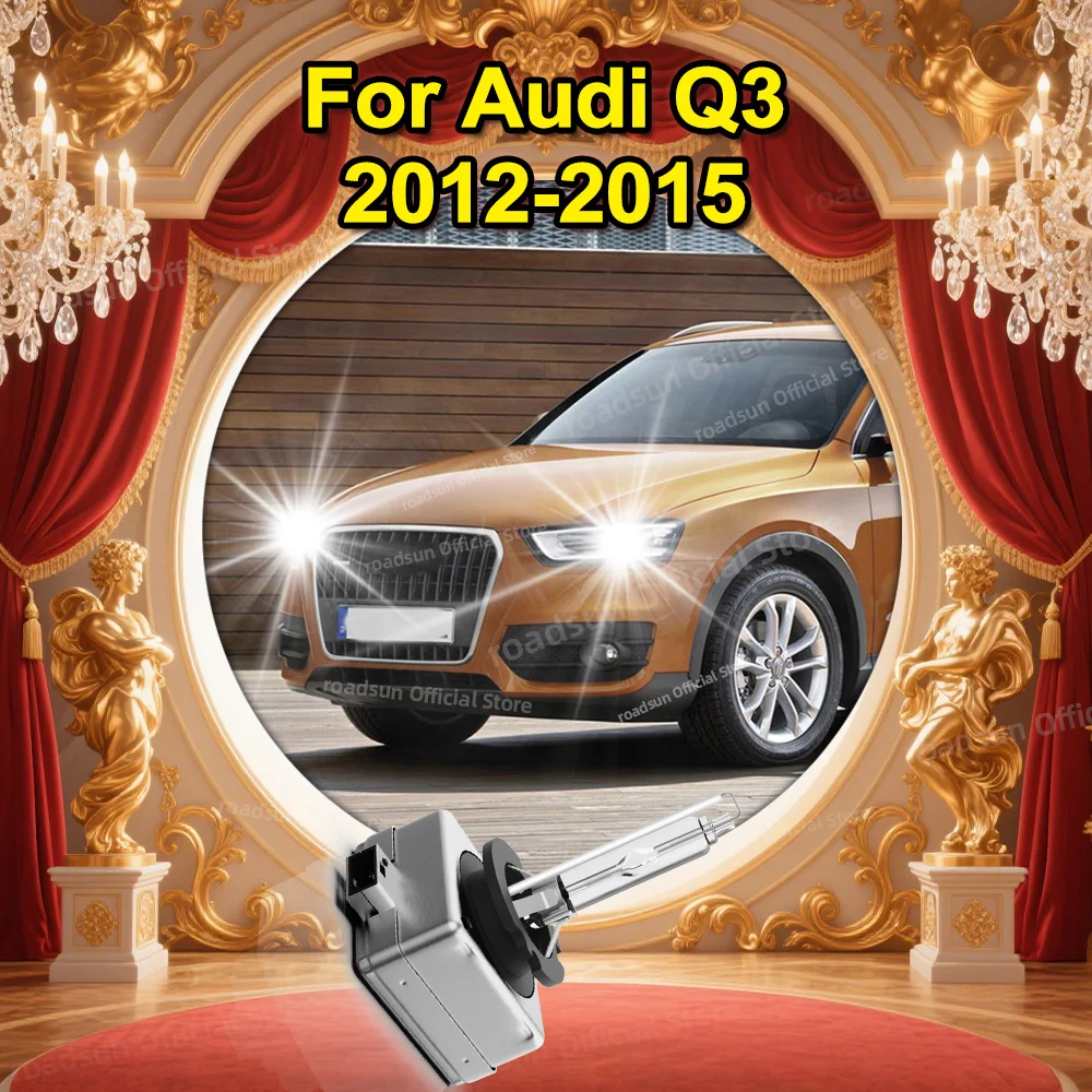 

HID D3S 35W Xenon 6000K Auto Lamp Headlight Upgrade For Audi Q3 2012 2013 2014 2015