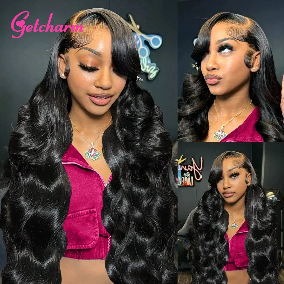 360 Full Lace Frontale Pruiken Body Wave 360 Lace Front Pruik Menselijk Haar Pre Geplukt Met Baby Haar 360 Kant Menselijk Haar Lijmloze Pruiken