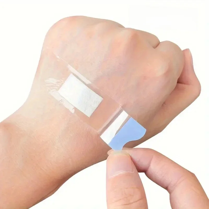 Bandages adhésifs imperméables et respirants, 100 pièces, pansements multi-scénarios pour le bain, la natation et les activités de plein air