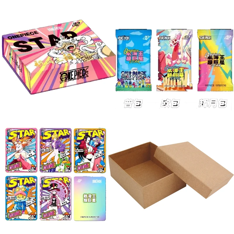 

Wholesales One Piece Collection Cards Star Card Alliance One Piece Star Huiyue Pack Booster Box Rare Anime Girls Trading Cards