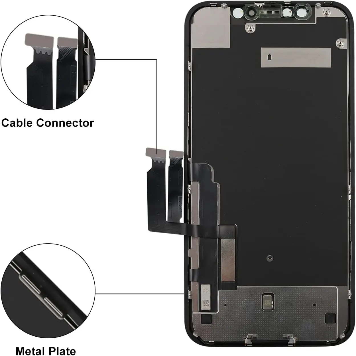 OEM Pantalla for iphone XR LCD Display Touch Screen Digitizer Assembly for iPhone XR LCD Replacement With 3D Touch