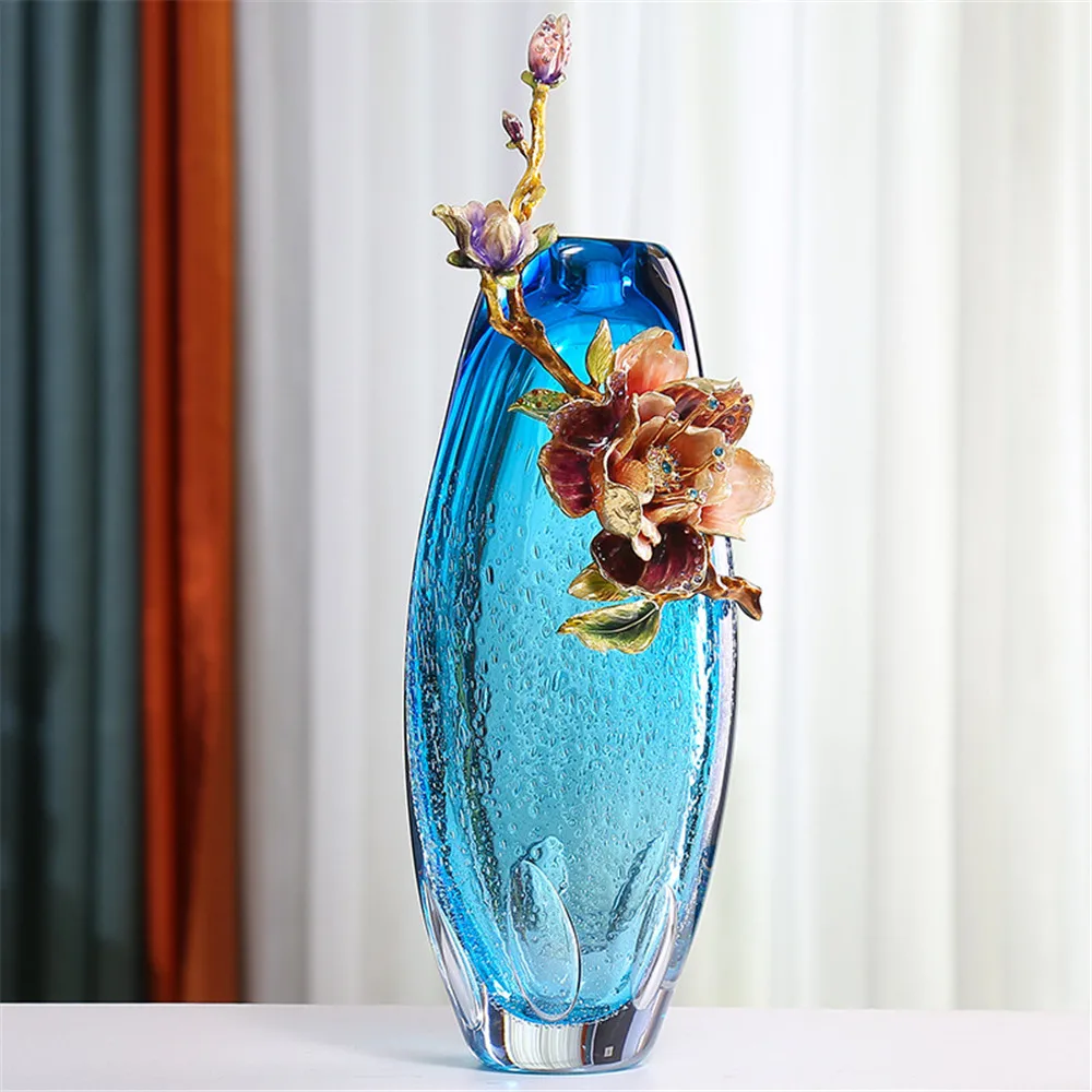 Modern Light Luxury Vase Home New House Living Room Entrance Bedroom TV Cabinet Wine Cabinet Decorative Craft Ornament