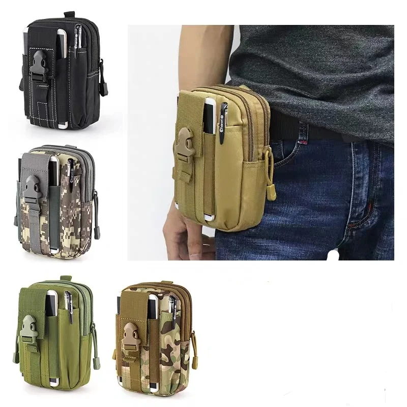 Bolsa Táctica Militar Para Celular Cámara Multiusos Cruzada