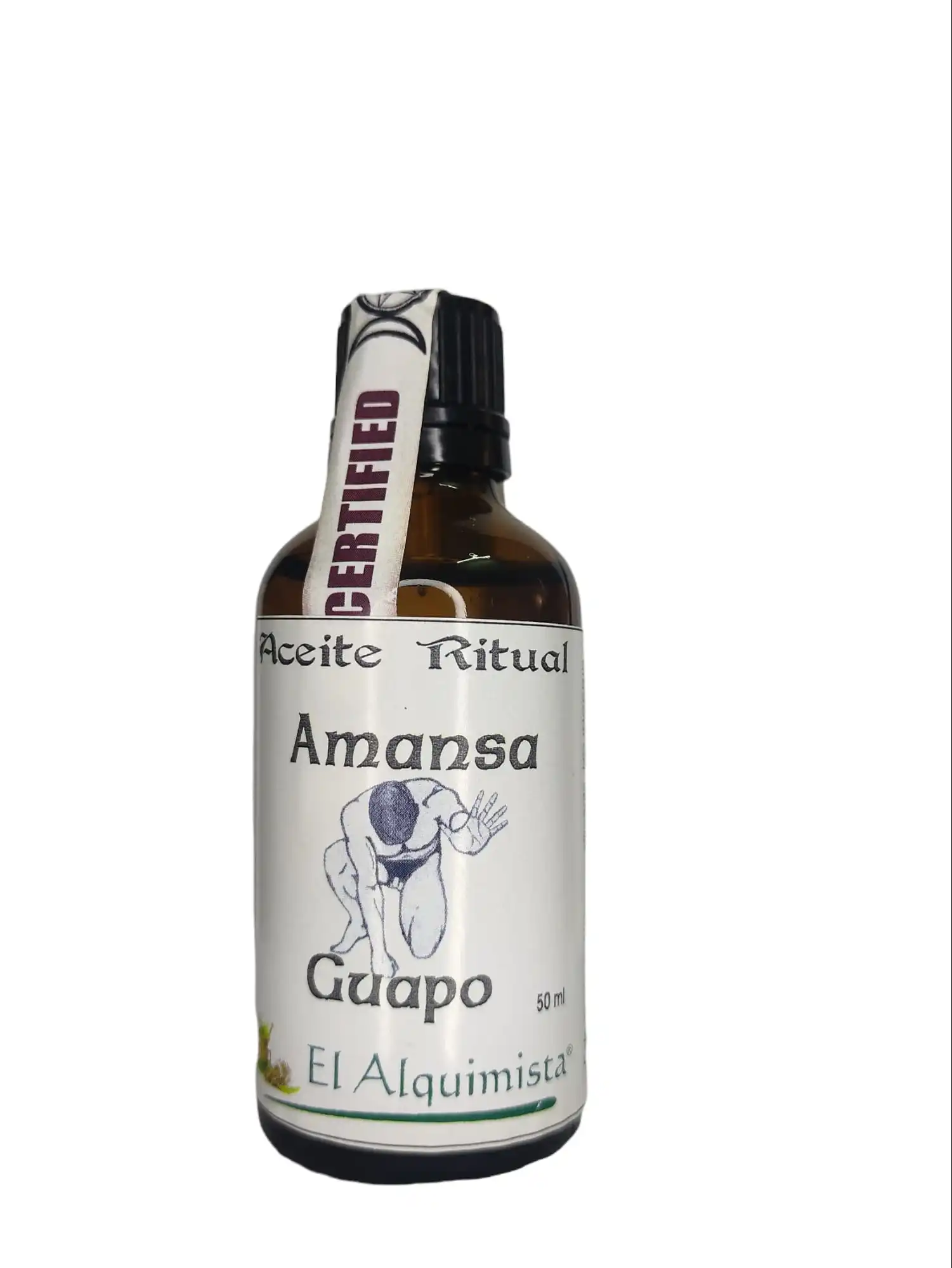 Handsome Amansa oil. To ask that a prepotent person or with superior airs show a more submissive attitude. Raise your partner.