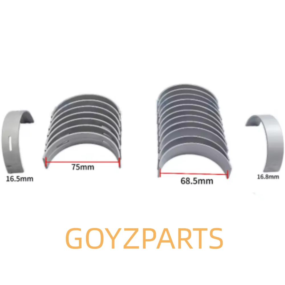 68147095AA Engine PartsCrankshaft Main Bearing Connecting Rod Bearing for Chrysler Jeep Prowler Grand Cherokee Maserati M156 3.0