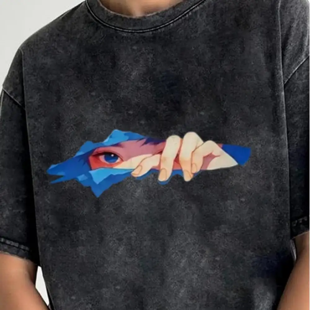 

Comfort Top Street Wear Good Trouble Tshirt Womens Vintage Graphic Oversized Streetwear Casual Pure Cotton Retro Style Fashion