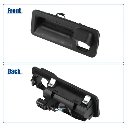 Imagen 2 del producto Cerradura de tapa de maletero exterior, manija de puerta trasera 81260D9010 para Kia Sportage 2016-2019, interruptor de liberación de maletero, escotilla trasera negra