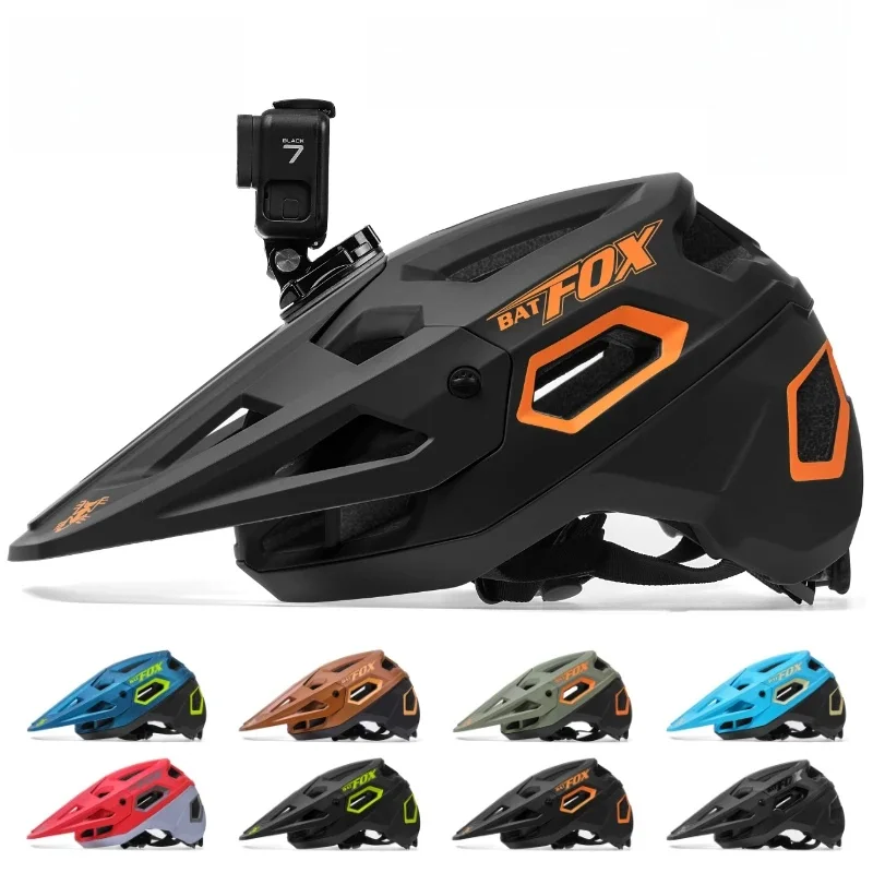 AliExpress BATFOX Road MTB Helmet Cycling Helmet Casco Bike Safety Cap Sports Equipments Men Women Integrally-Molded MTB Bicycle Helmets