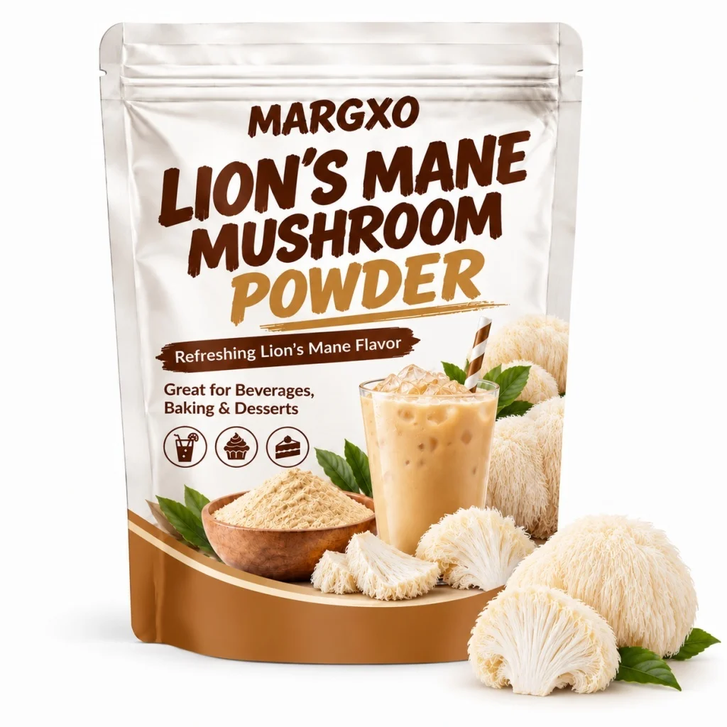 Lion's Mane Mushroom Powder, 180g, Natural Lion's Mane Mushroom Powder, Mild Earthy Mushroom Taste, No Added Sugar Or Additives, Suitable For Soups, Broths, Sauces, Savory Dishes, Homemade Seasoning Mixes, Convenient For Daily Cooking