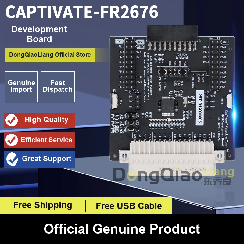 In stock  For CAPTIVATE-FR2676 capacitive touch MSP430FR2676 MCU motherboard, genuine