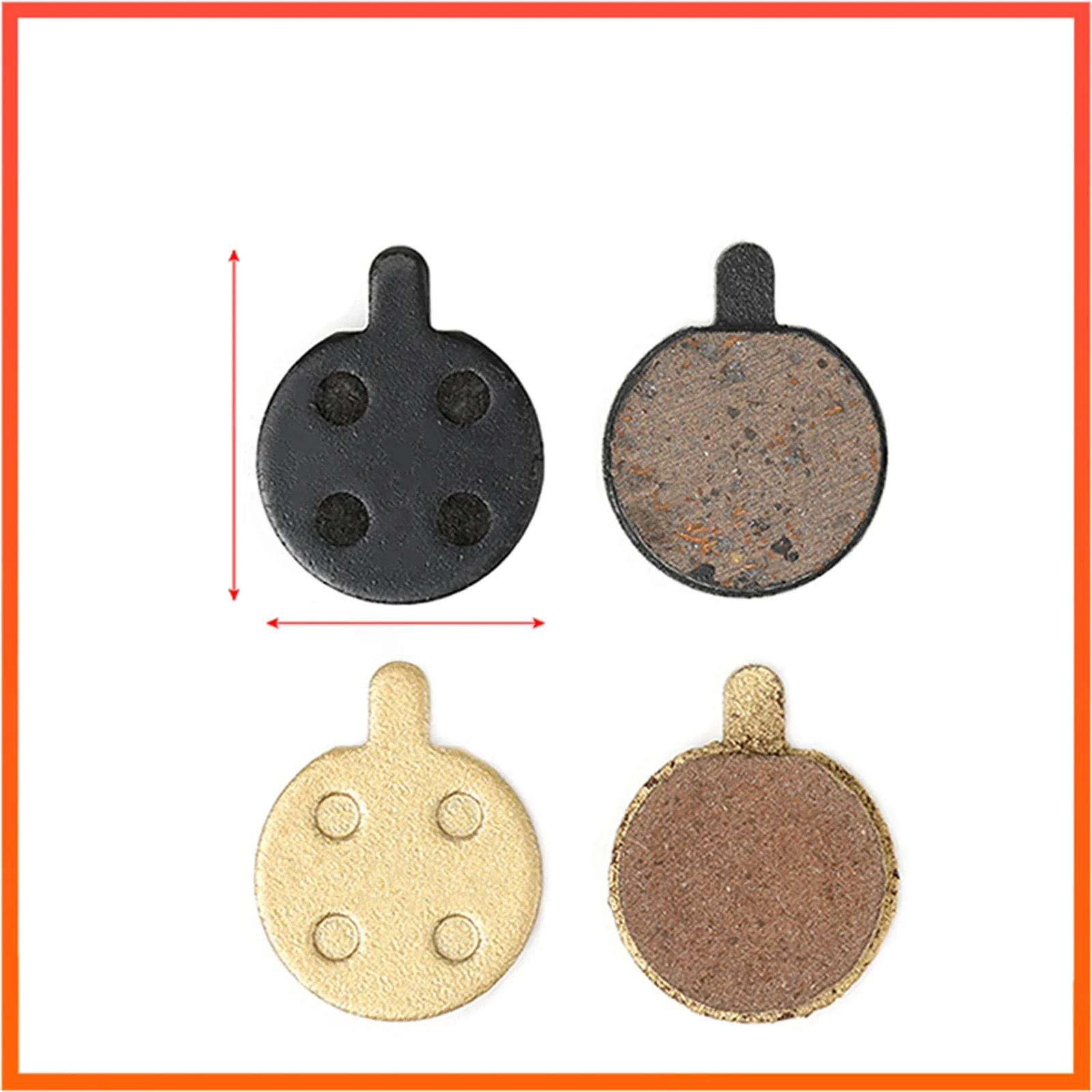 Plaquettes de frein pour Scooter électrique Widewheel ZERO 9 10 Speedway 1 2 3 Mercane, pièces de disque de roue arrière