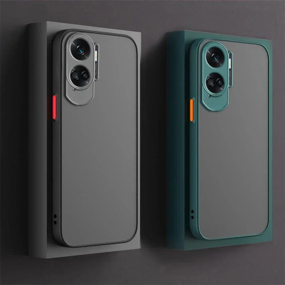 Wstrząsoodporne etui pancerne dla Honor 90 Lite X9A X9B X9 Funda dla Honor X8 X9B X7 X9A X8A X7A X8B X7B Matte Bumper Phone Cover — zdjęcie 2