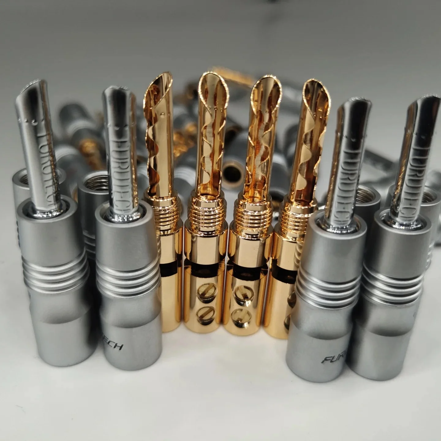 Nowy FURUKAWA oryginalny GS-200b rodowane wysokiej klasy solderless wtyczka bananowa głośnik HI-FI złącze przez proces furutech alpha — zdjęcie produktu 7