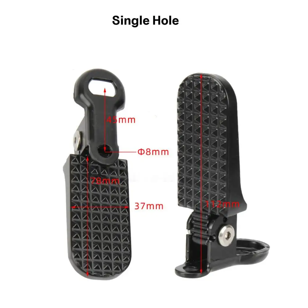 AliExpress perfeclan 2x Electric Bike Rear Pedals Non Slip Bicycle Pedal Footboard Foldable Bike Pedal, Footrest for Mountain Bike Cycling Accessorie
