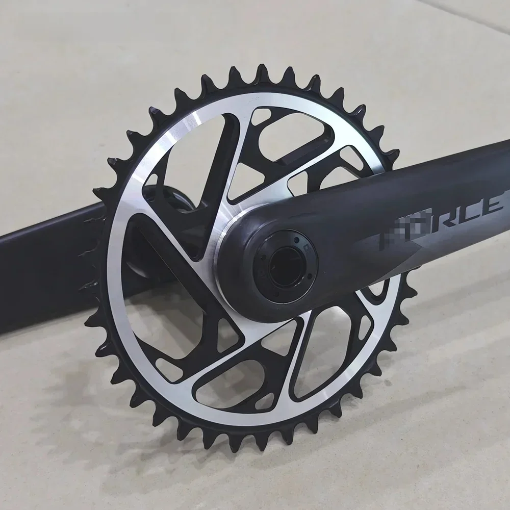 AliExpress GOLDIX 3mm Offset 8 Bolt MTB Chainring CNC Hollow Narrow Wide Sprocket 36T 38T for SRAM forAXS FORForce 8-Nails 10 11 12 Speed