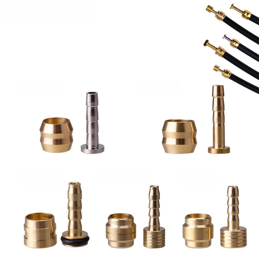 AliExpress ZTTO 10Pcs MTB Bike Oil Brake Olive Head Oil Pin Hydraulic Disc Brake Oil Needle Brass Bushings For BH90 BH59 MAGuraTekRO Parts