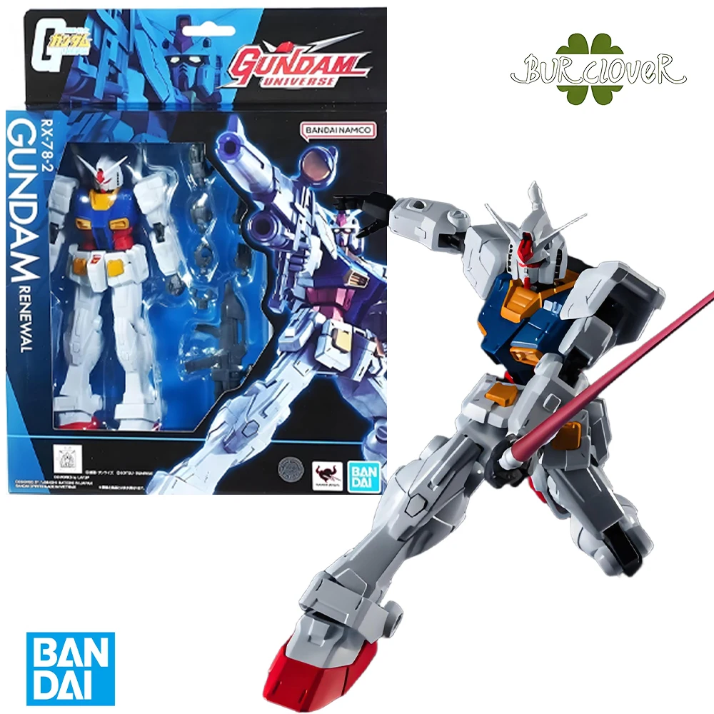 

BANDAI Original GUNDAM UNIVERSE RX-78-2 GUNDAM RENEWAL GF13-017NJII BURNING GUNDAM RENEWAL ASW-G-08 GUNDAM BARBATOS RENEWAL Toys
