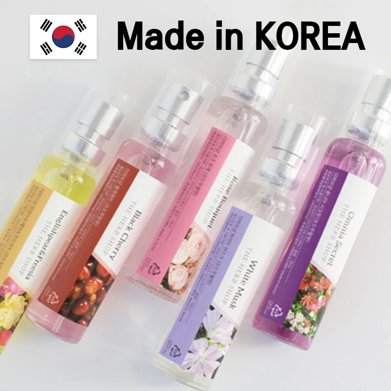 [Domestic manufacture] The Herb Shop Mini Od Toewallet Perfume 18ml Portable Testing Miniored Perfume Scents Orchor Student office worker gift sweet fruit peach lasting power