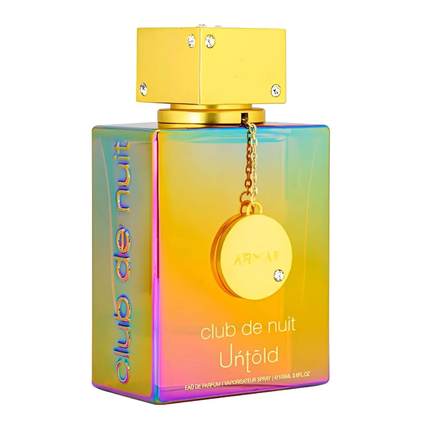 

Armaf Club De Nuit Untold EDP for Men 3.6oz / 105ml – Warm Amber Woody Long Lasting Cologne, Luxury Masculine Fragrance Gift