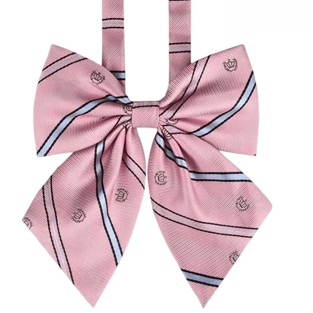 VEEKTIE-Uniforme SвRayé avec Nministériels d Papillon pour Femme, Uniforme à la Mode Japonaise JK/DK, Cosplay Coréen pour Bol