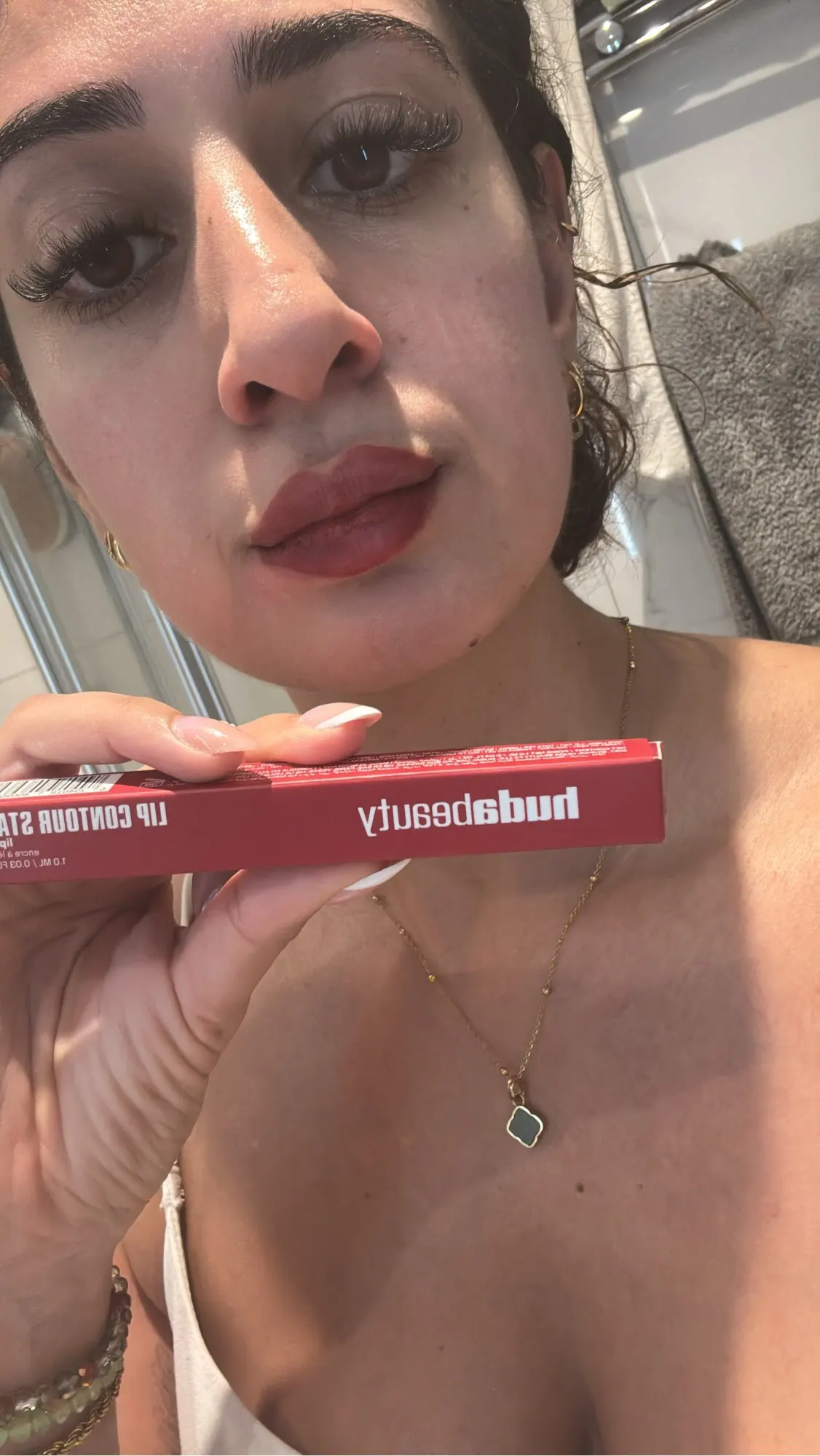 Velvet Brown Lip Liner Pencil Nude Matte Waterproof Non-stick Cup Cherry Red Lip Liner Lip Contour Pen Lipstick Makeup For Woman photo review