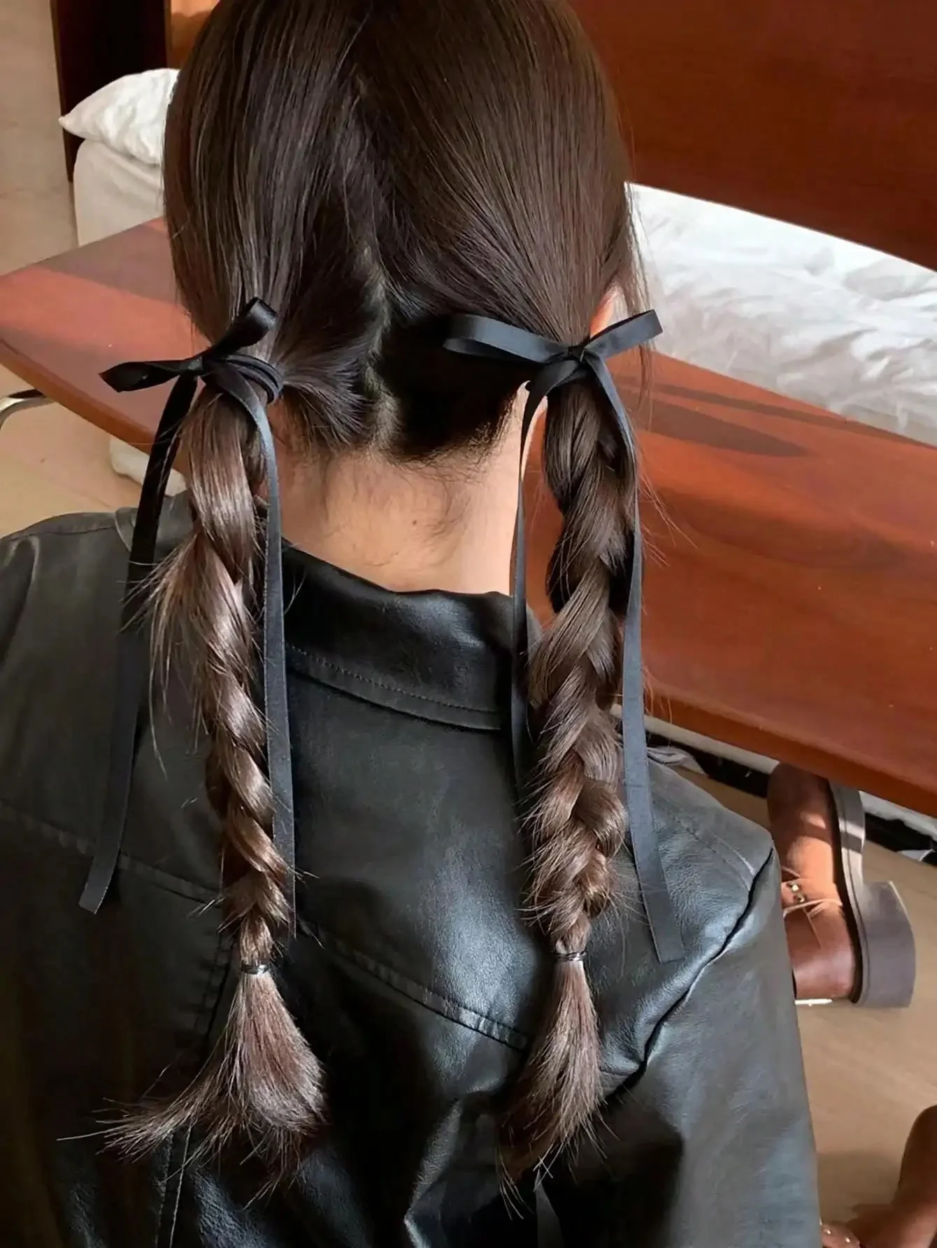 2 pièces/ensemble dames à la mode et minimaliste nouveau bandeau à nœud accessoire de cheveux polyvalent pince à cheveux