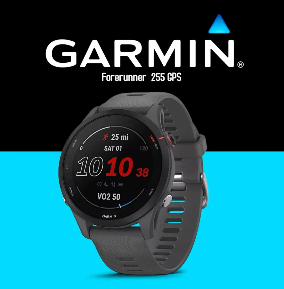 

Горячая Распродажа GARMIN Forerunner255 GPS компьютер для велоспорта пульсометр крови кислород HRV для бега триатлона плавания на открытом воздухе спортивные часы