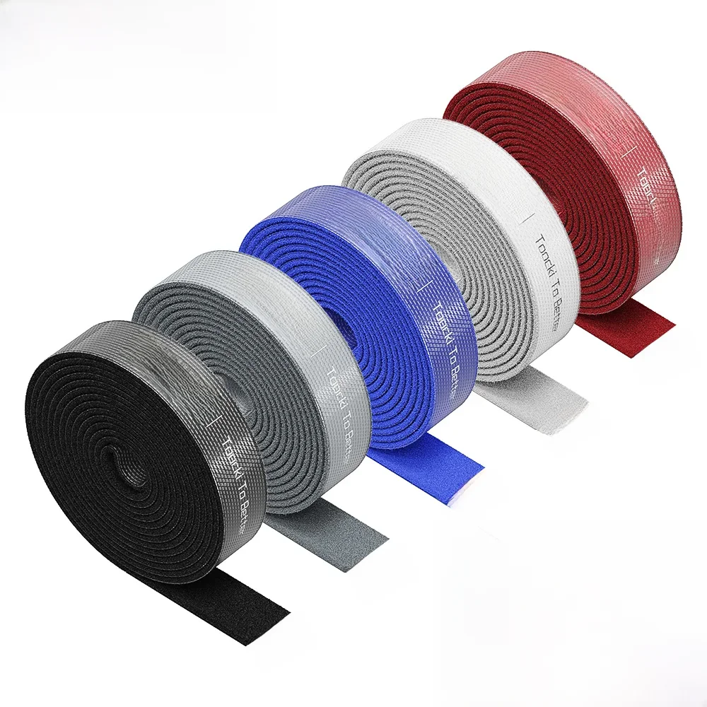 Toocki 3m 5m organisateur de câble enrouleur gestion sous Dest coupe libre fil gestion des câbles organisateurs pour iPhone Xiaomi Poco câbles